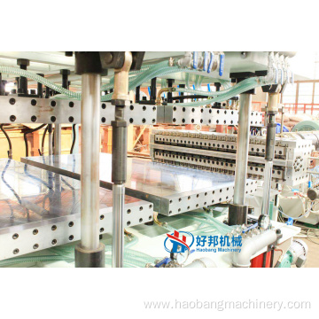 Triple-layer Multi-wall Greenhouse PC Hollow Sheet Machines